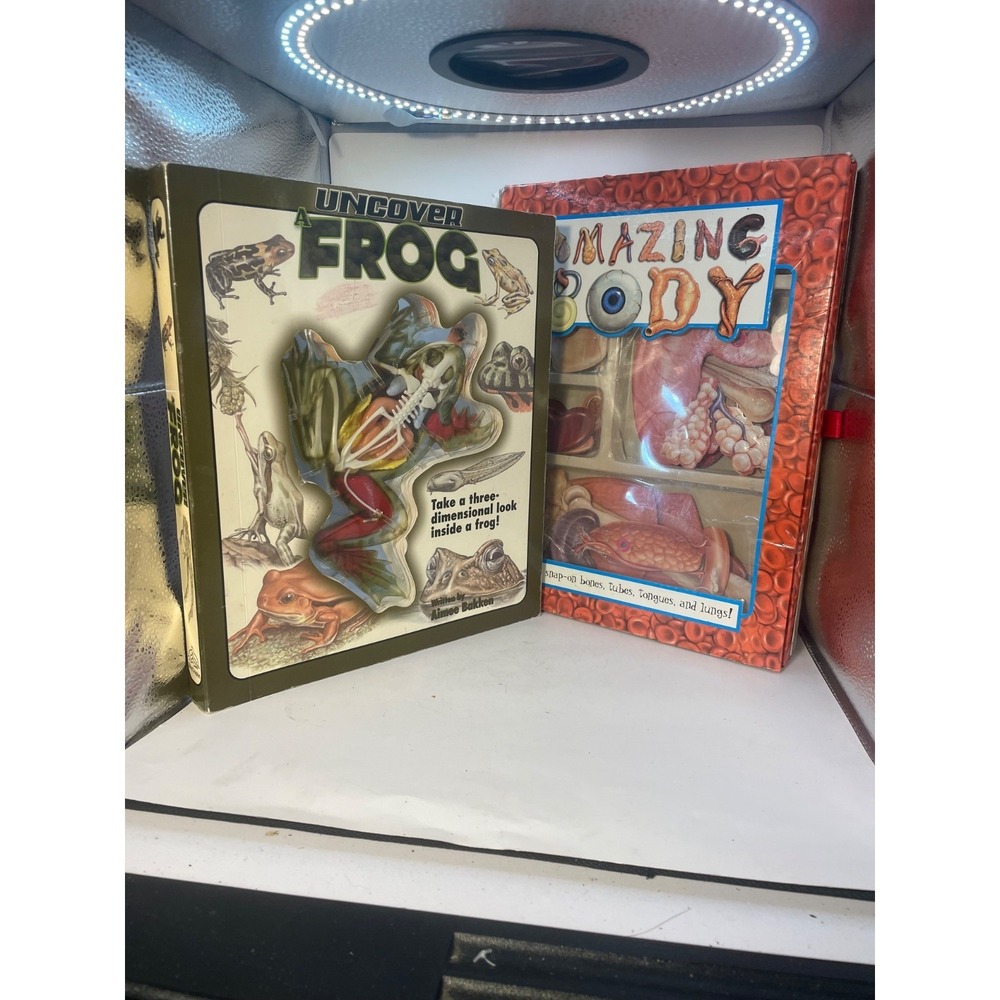 Two Uncover a Frog and amazing body Three-Dimensional Look Inside a Frog!...